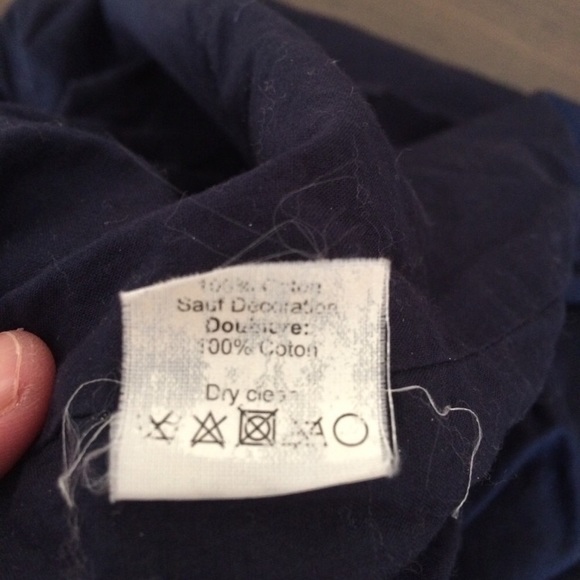 J. Crew sundress size 6 navy. - Picture 6 of 7